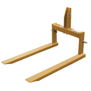 3-Point Forklift 1200 lb with 41" Tines - 3-Point Fork