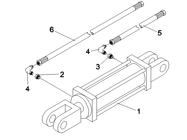 Hydraulic Angle Kit - Sweeper