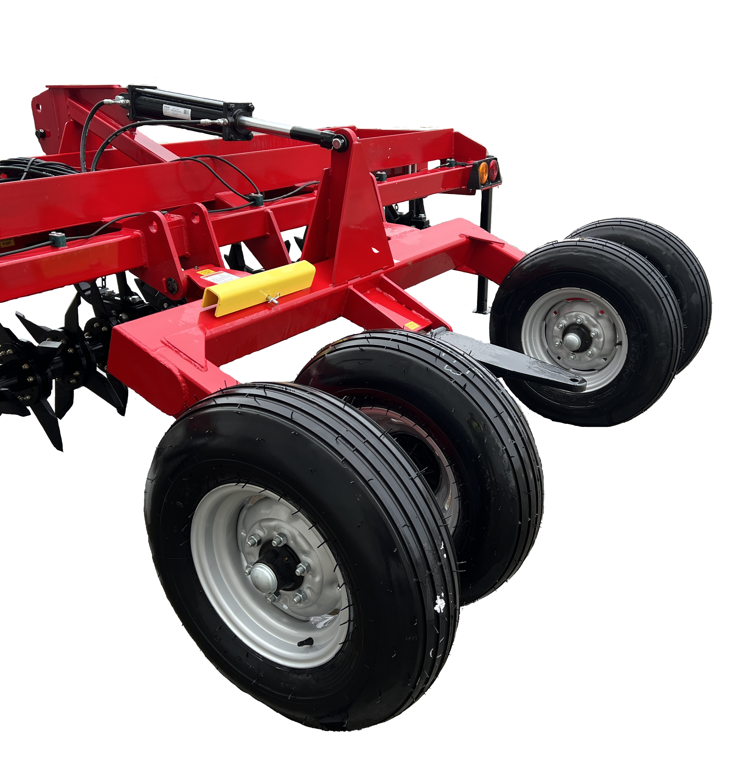 Pull Type Hitch & Dual Rear Kit, Two Tires, Aerator Models - Soil Aerator