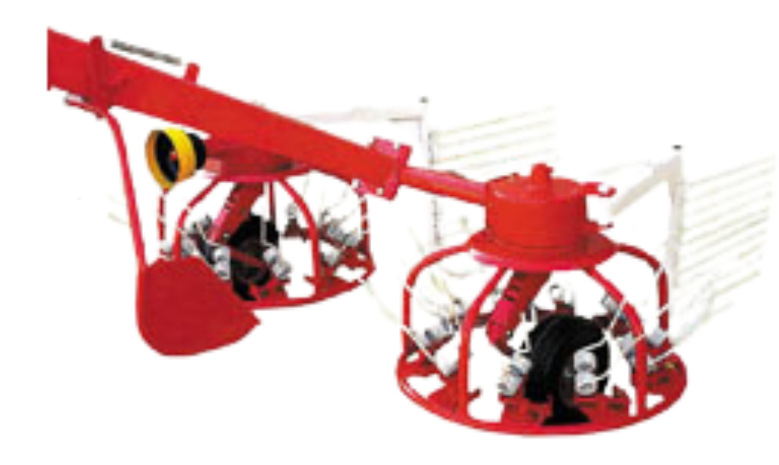 Tedder less hitch to fit DT Units - Twin-Tach Carrier