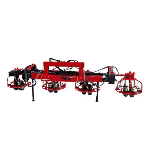 Adjustable Dual Tedder Frame W/Valve - Twin-Tach Carrier