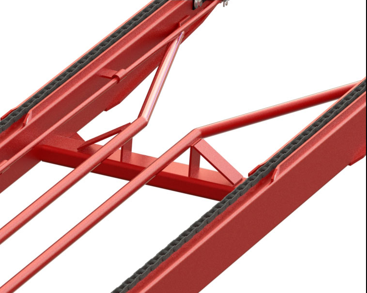 Inner Bin Guides Option in lieu of Outer Bin Guides (specify when ordering) - Bin Trailer