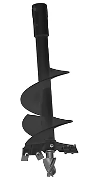 Landscape Aggressor Auger 6"x48"x2" Round - Post Hole Digger