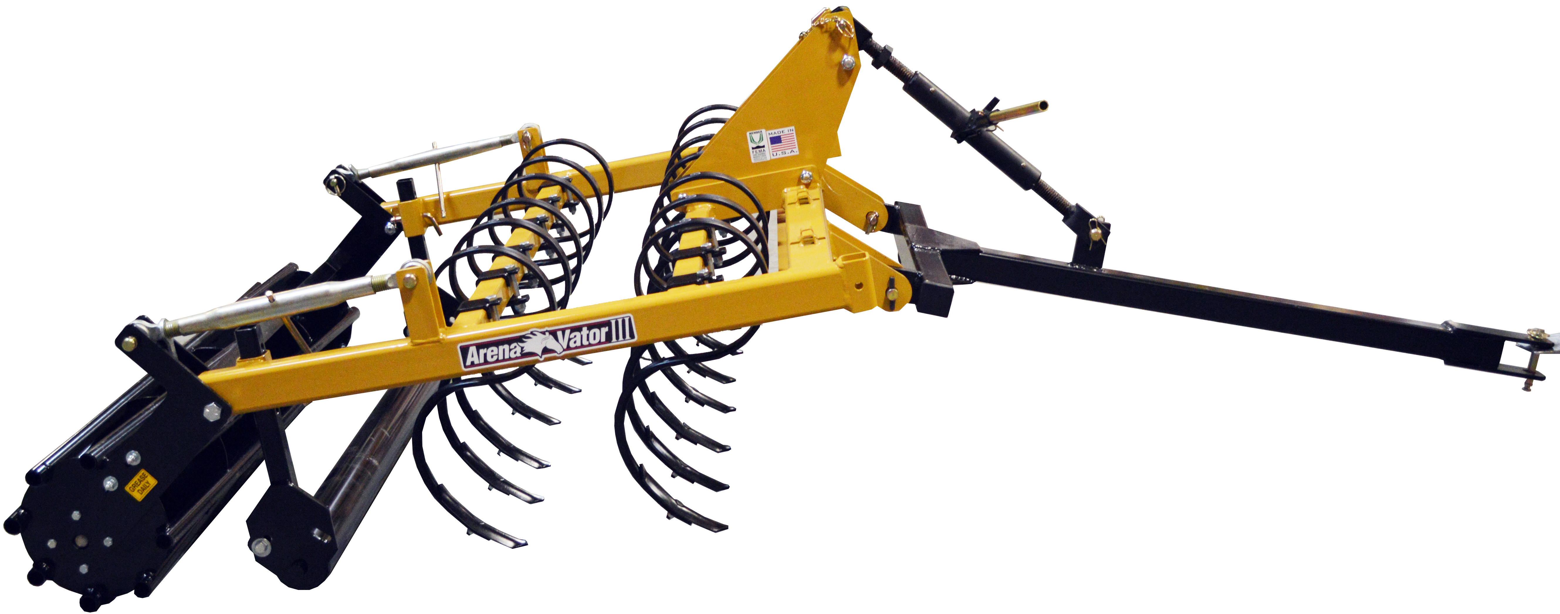 Pull-Type Hitch with Ratchet Jack | Arena-Vator III | Rankin