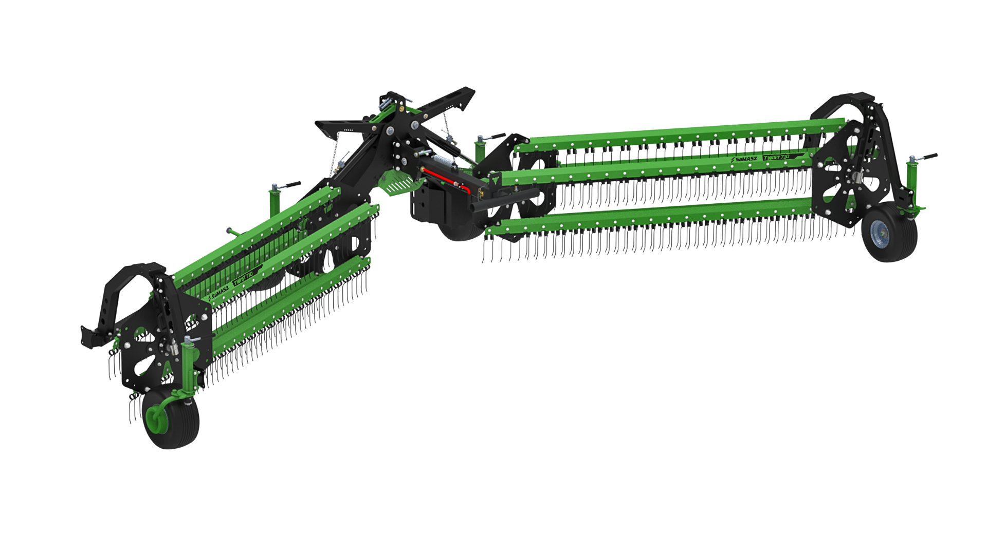 Front Rake with Swath Roller - Samasz Hay Rakes