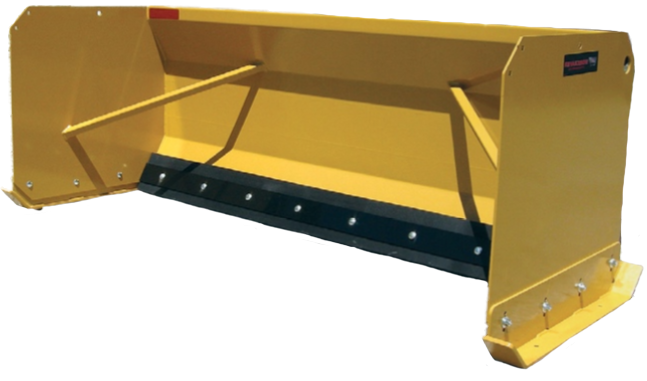 Snow Push - 10' with Rubber Edge for Euro Global - 36-Series Pusher